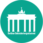 Logo des Behindertenparlaments 