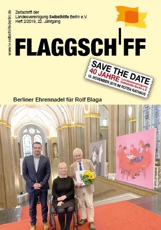 Vereinszeitschrift Flaggschiff 2/2019 der LV Selbsthilfe